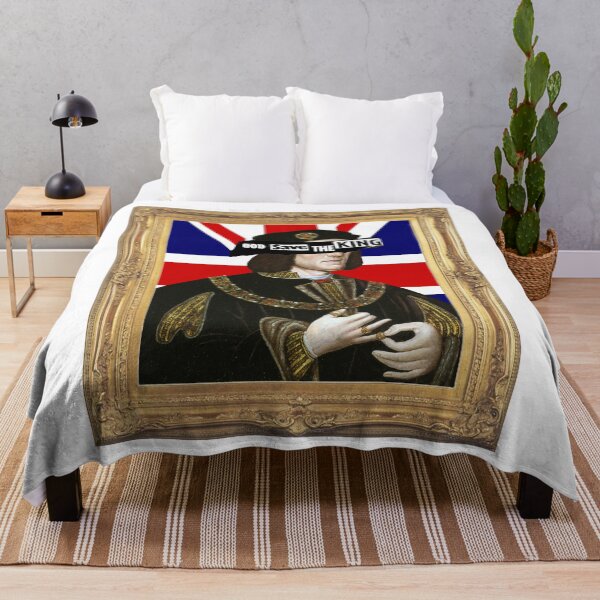 Item preview, King Ricard III - God Save The King (Framed) designed and sold by MandWthings.