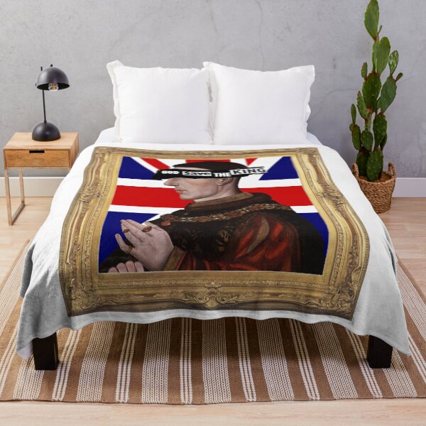 Item preview, King Henry V - God Save The King (Framed) designed and sold by MandWthings.