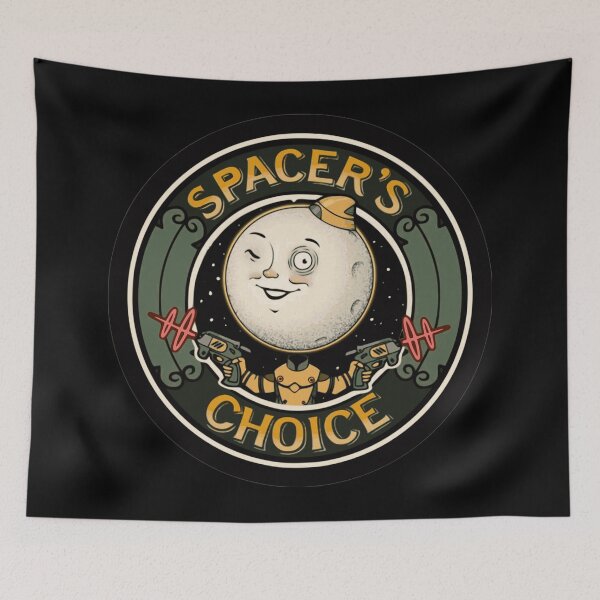 Item preview, The Spacer's Choice! - Outer Worlds Fanart Moon Artwork designed and sold by L. Layne.