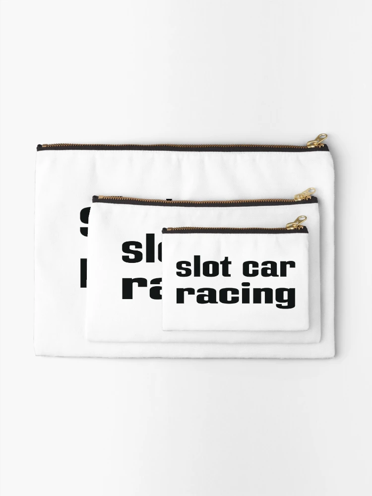 Thumbnail 2 of 4, Zipper Pouch, Slot Car Racing designed and sold by ProjectX23.