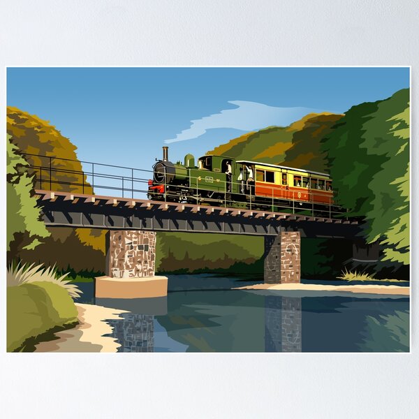 Item preview, Welshpool & Llanfair Light Railway designed and sold by Richard O'Neill Art.
