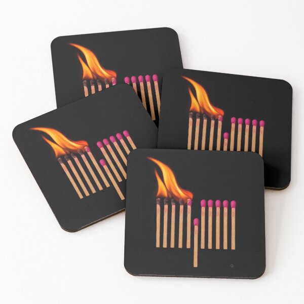 Item preview, matches burning designed and sold by talvutattoo.