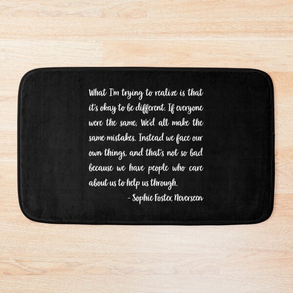 Item preview, Sophie Foster Quote designed and sold by corbrand.