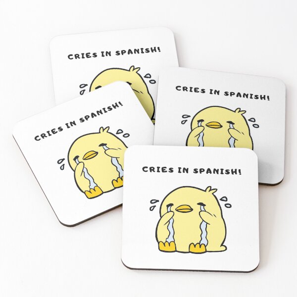 Item preview, Cries in spanish meme designed and sold by TextyQuotes.