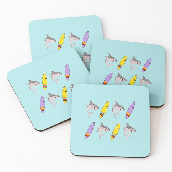 Item preview, Shark & surf designed and sold by designInk.