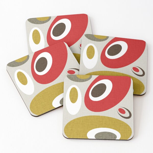 MCM Bitossi Dots Coasters (Set of 4)