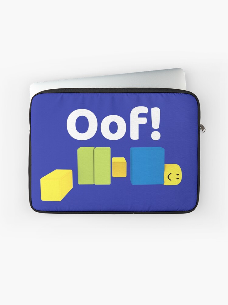 Roblox Oof Gaming Noob Laptop Sleeve By Smoothnoob Redbubble - roblox noob with dog roblox inspired t shirt laptop skin by smoothnoob redbubble