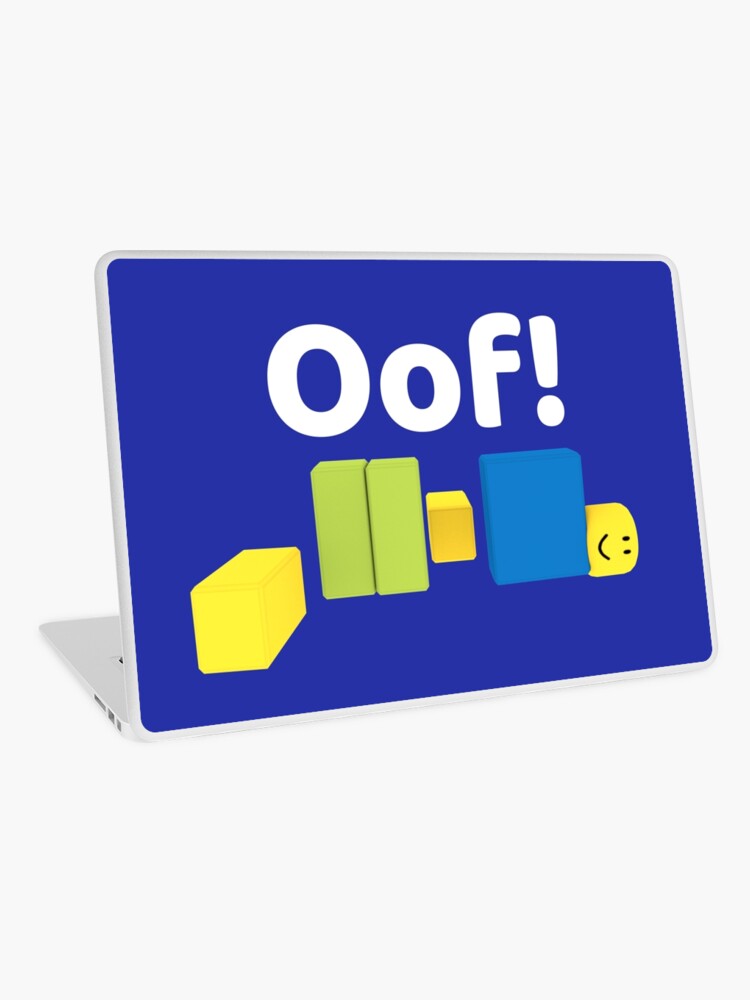 Roblox Oof Gaming Noob Laptop Skin By Smoothnoob Redbubble - oof roblox oof noob water bottle by smoothnoob redbubble