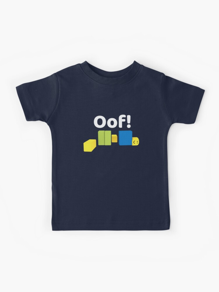 Roblox Oof Gaming Noob Kids T Shirt By Smoothnoob Redbubble - roblox noob face t shirt