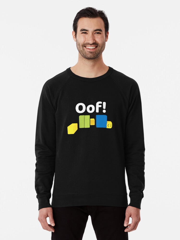 Roblox Oof Gaming Noob Lightweight Sweatshirt By Smoothnoob Redbubble - roblox oof gaming noob hoodie pullover products in 2019