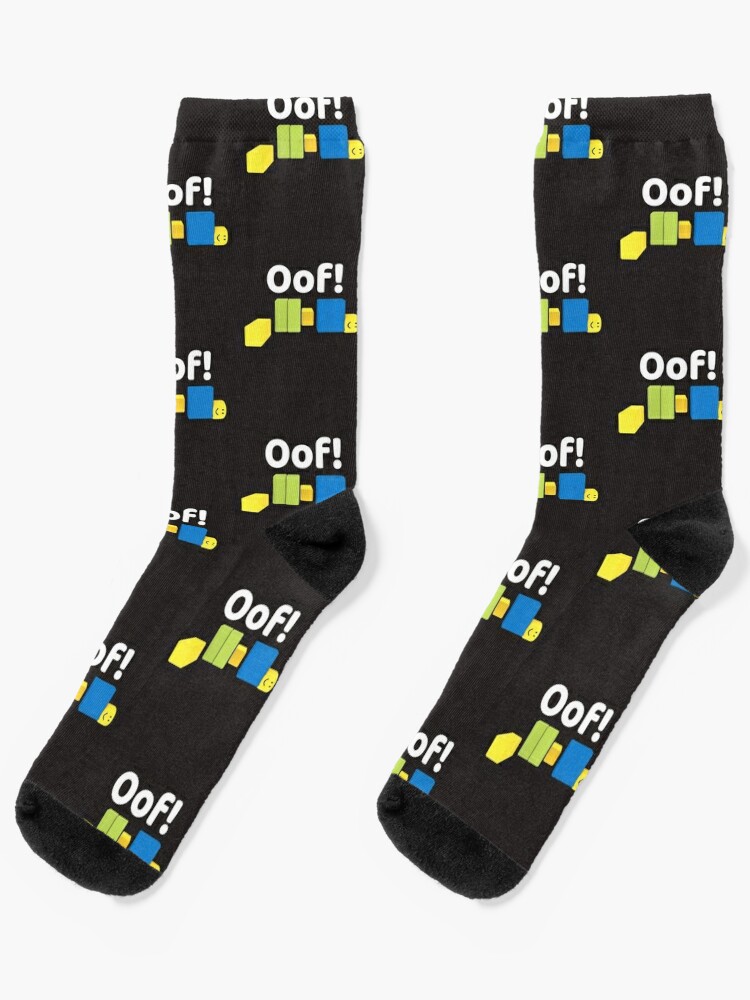 Roblox Oof Gaming Noob Socks By Smoothnoob Redbubble - roblox oof gaming noob lightweight hoodie by smoothnoob redbubble