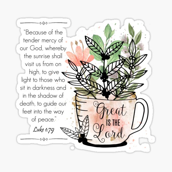 Item preview, Bible verse Art Luke 1:79  designed and sold by lowodesigns.