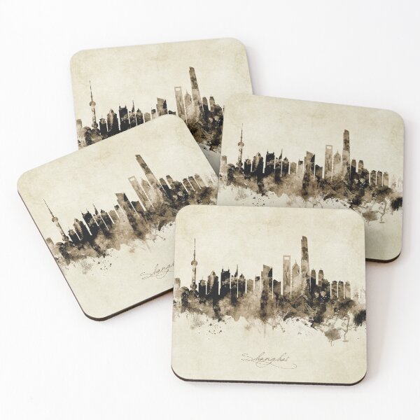 Item preview, Shanghai China Skyline designed and sold by ArtPrints.