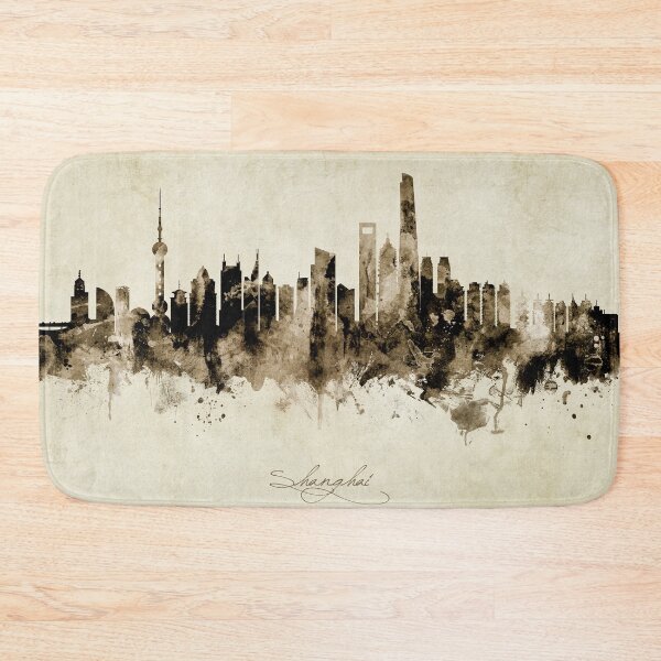 Item preview, Shanghai China Skyline designed and sold by ArtPrints.