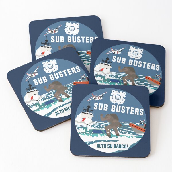 Item preview, Guardacostas Sub Busters designed and sold by AlwaysReadyCltv.