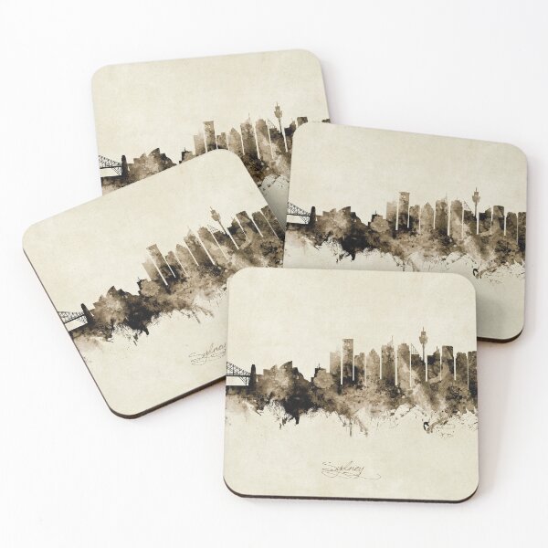 Item preview, Sydney Australia Skyline designed and sold by ArtPrints.