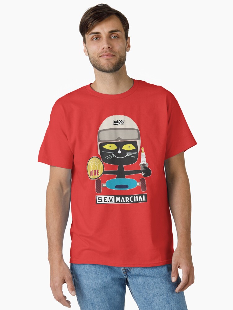 Thumbnail 1 of 7, Classic T-Shirt, S.E.V Marchal le chat designed and sold by monsieurspot.