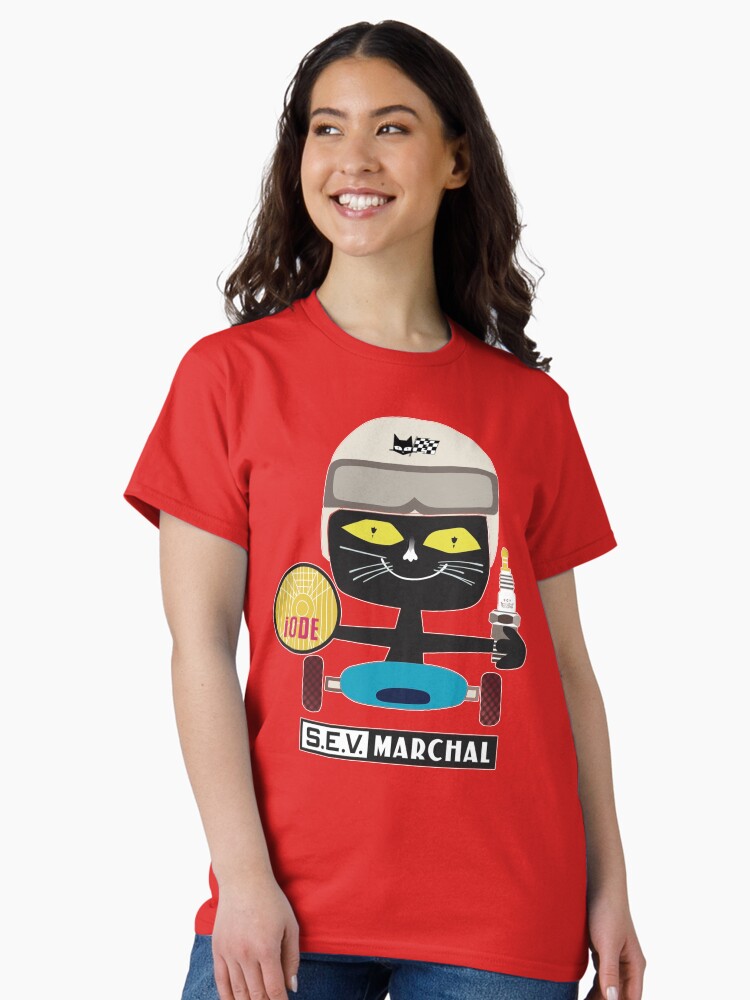 Thumbnail 2 of 7, Classic T-Shirt, S.E.V Marchal le chat designed and sold by monsieurspot.