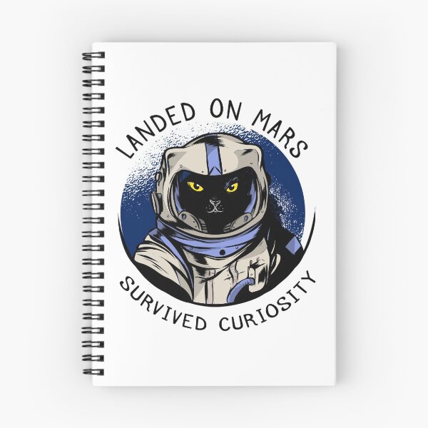 Item preview, funny cat – Astrocat – Curiosity designed and sold by LiveForever.