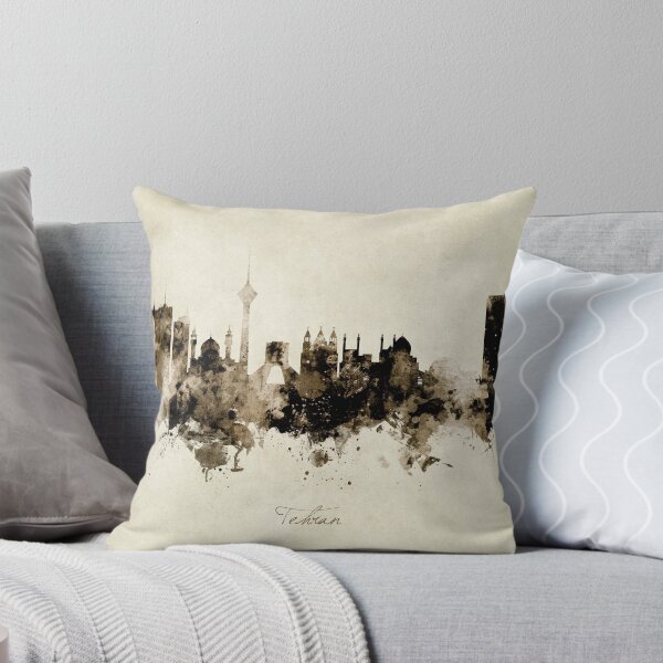 Item preview, Tehran Iran Skyline designed and sold by ArtPrints.