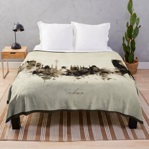 Item preview, Tehran Iran Skyline designed and sold by ArtPrints.