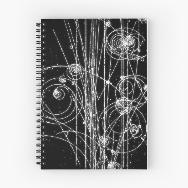 Item preview, Particle tracks (dark) designed and sold by Top Quark Design.