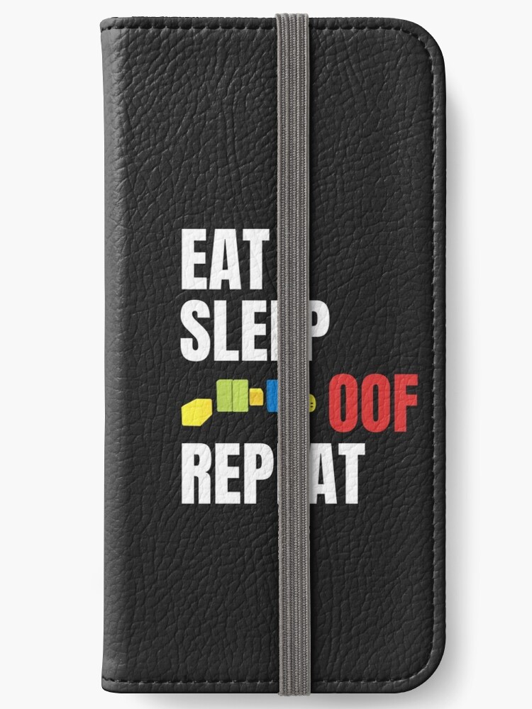 Fundas Tarjetero Para Iphone Roblox Oof Gaming Noob Eat Sleep Oof Repeat De Smoothnoob Redbubble - kaboom roblox inspirado personaje blocky animado noob camiseta lienzo