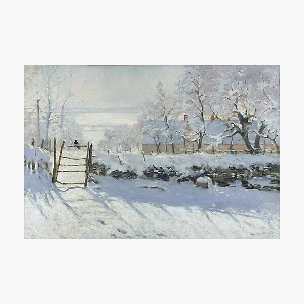 Item preview, The Magpie – Claude Monet – La Pie designed and sold by Vanité.