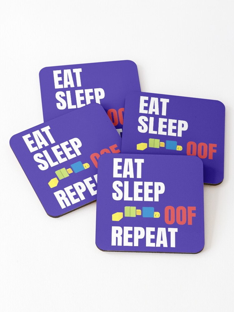 Roblox Oof Gaming Noob Coasters Set Of 4 By Smoothnoob - roblox oof gaming noob zipper pouch by smoothnoob redbubble