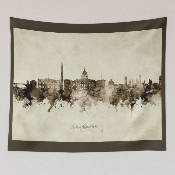 Item preview, Washington DC Skyline designed and sold by ArtPrints.