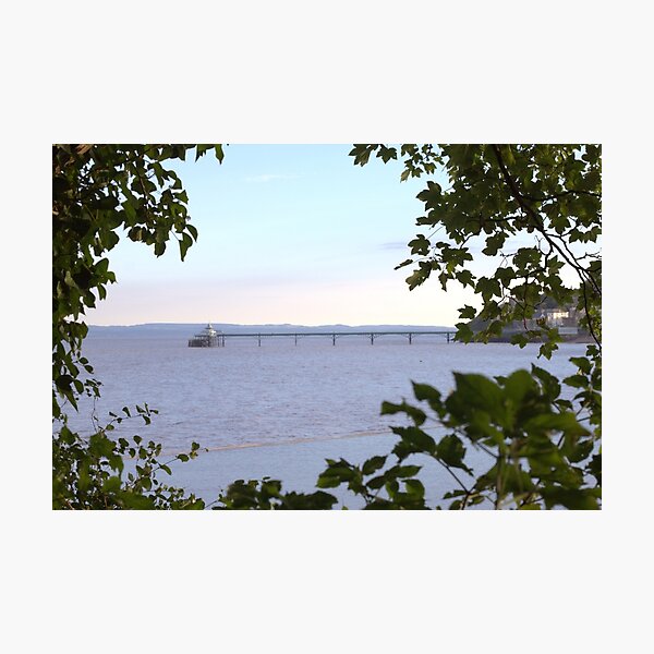 Framed pier Photographic Print