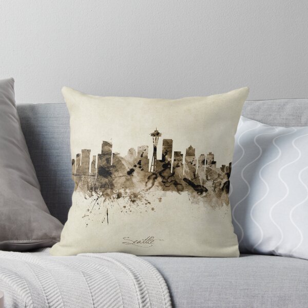 Artikelvorschau, Seattle Washington Skyline entworfen und verkauft von ArtPrints.