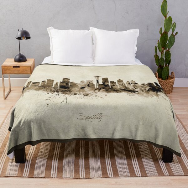 Item preview, Seattle Washington Skyline designed and sold by ArtPrints.