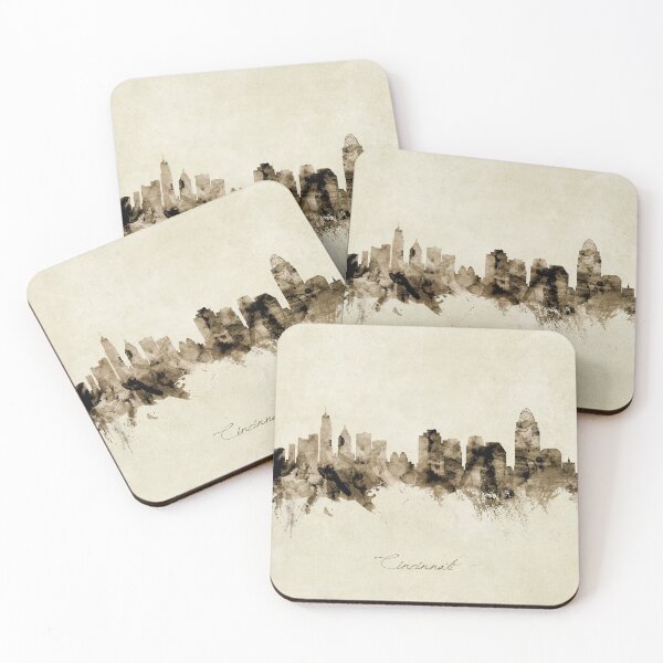 Item preview, Cincinnati Ohio Skyline designed and sold by ArtPrints.