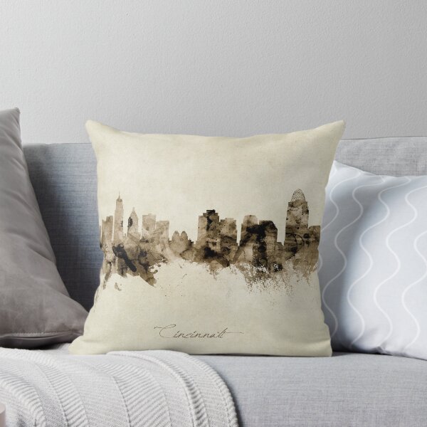 Item preview, Cincinnati Ohio Skyline designed and sold by ArtPrints.