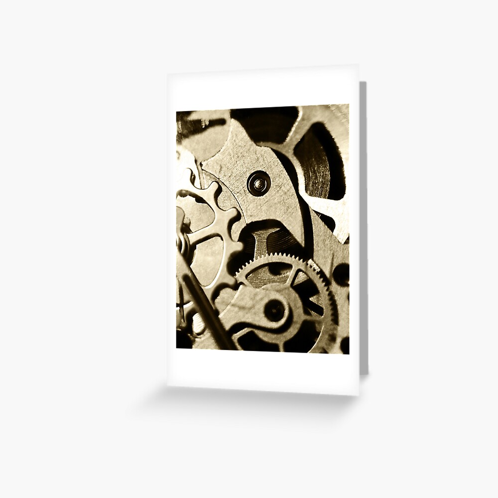 Time Machine Greeting Card