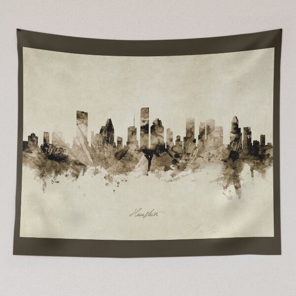 Item preview, Houston Texas Skyline designed and sold by ArtPrints.