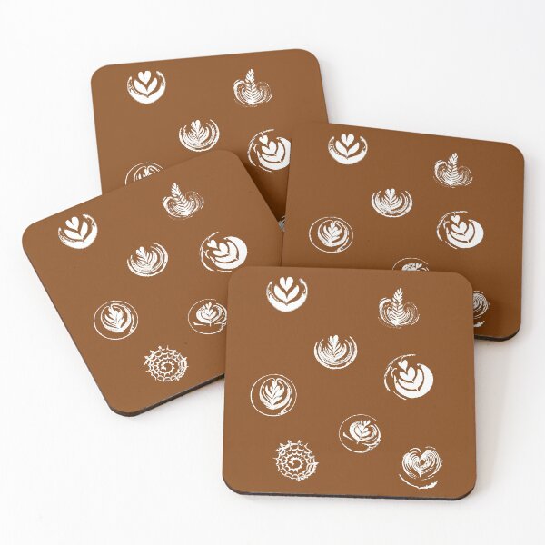 Item preview, Coffee Crema Swirls Art designs designed and sold by GetItGiftIt.