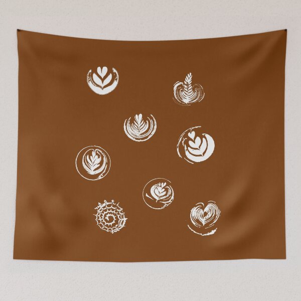 Item preview, Coffee Crema Swirls Art designs designed and sold by GetItGiftIt.