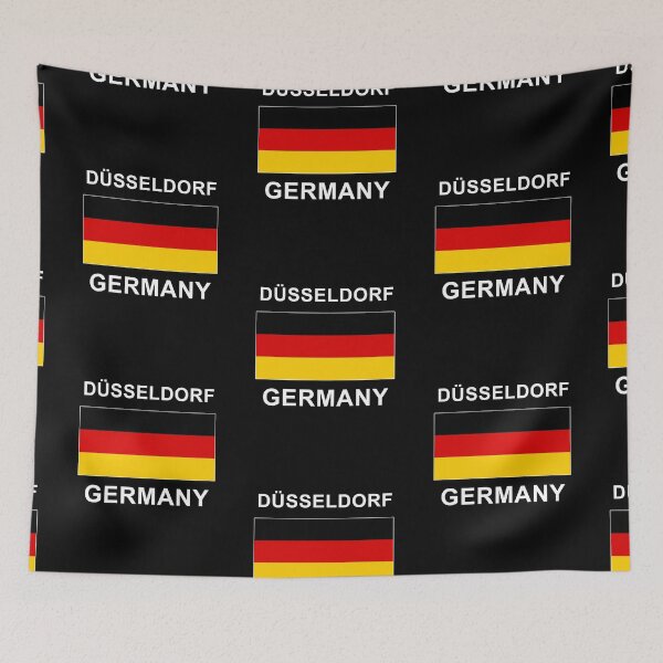 Artikelvorschau, Dusseldorf Germany Flag entworfen und verkauft von Grayforth.