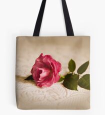 Rose vingnette Tote Bag