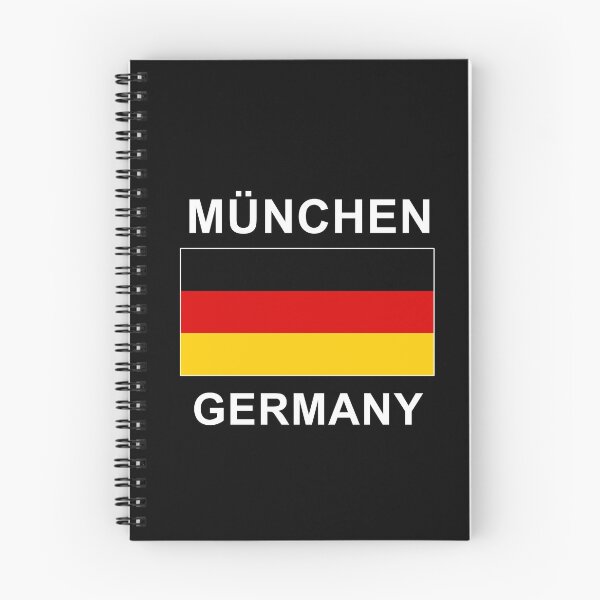 Aperçu de l'œuvre Munchen Munich German Flag Design créée et vendue par Grayforth.