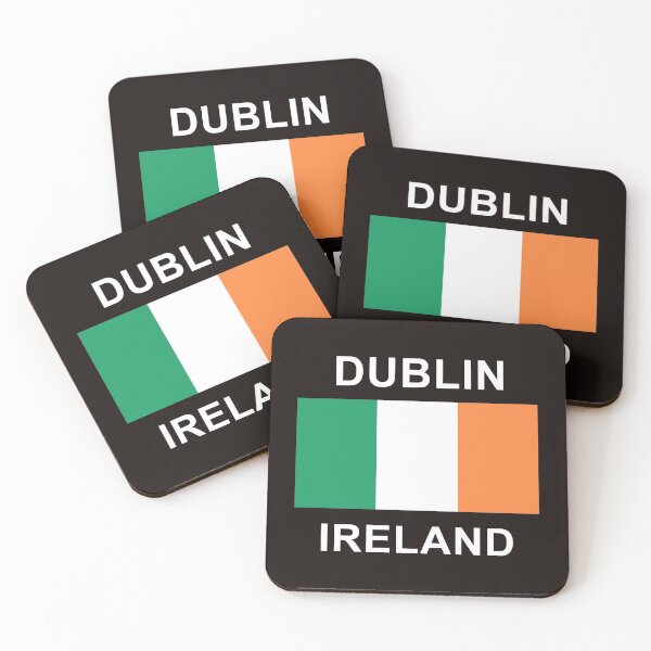 Item preview, Dublin Irish Ireland Flag designed and sold by Grayforth.