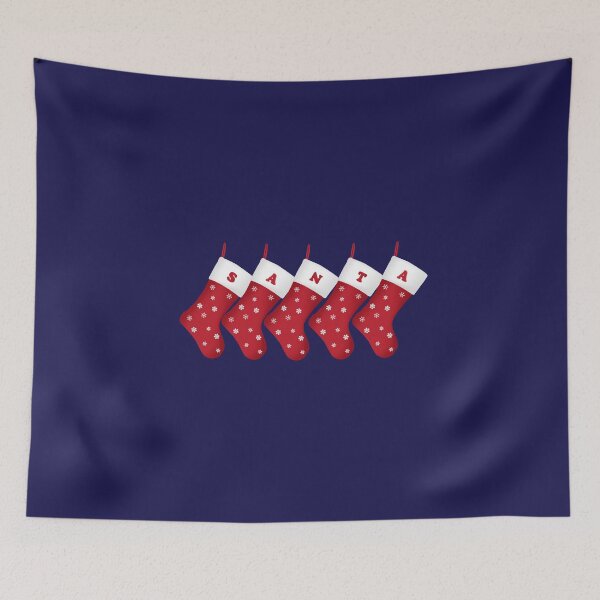Item preview, Santa Festive Christmas Stockings design designed and sold by GetItGiftIt.