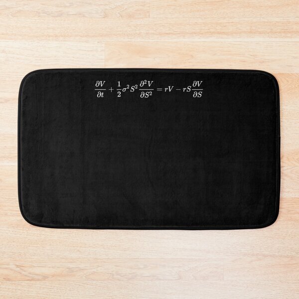Item preview, Black-scholes math and physics formula equation designed and sold by Teeward.