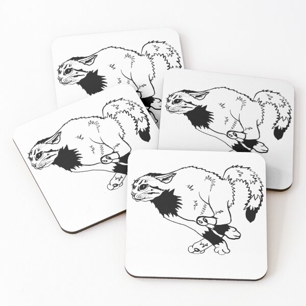 Item preview, At full speed, cat sprint. designed and sold by DebbieJoyArt.