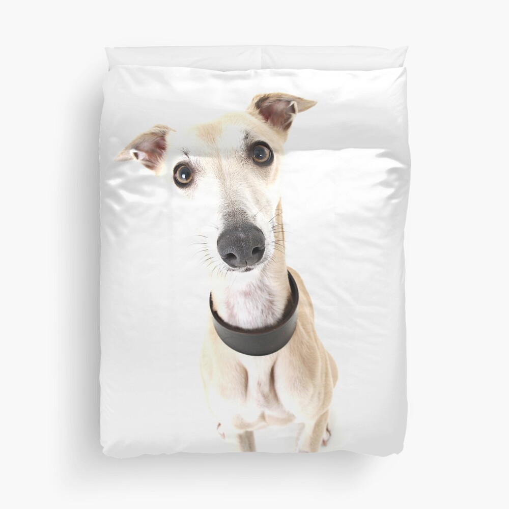 whippet duvet cover