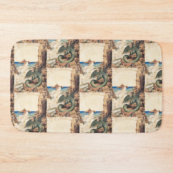 Item preview, A Knight fighting a Dragon designed and sold by Vintage Designs +.