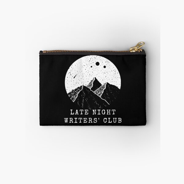 Item preview, Late Night Writers' Club - Funny, Stylish Gift for Writers, Authors, Novelists - Ice Cool Mountains Edition designed and sold by TurtleWitch82.