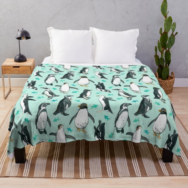 Item preview, Lots of Little Penguins on mint designed and sold by micklyn.